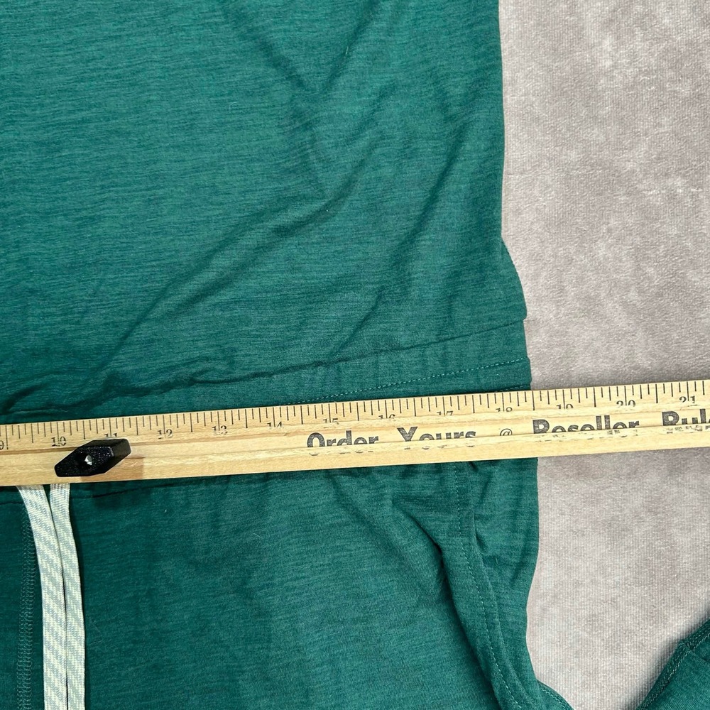 Vuori Lux Jumpsuit Womens XL Forest Green Heather Racerback Jogger Athleisure - Picture 2 of 8